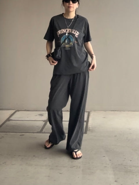 ピグメントダイパンツ