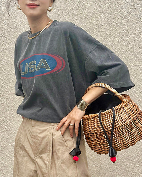 【一部即納】ヴィンテージ風USA Tシャツ