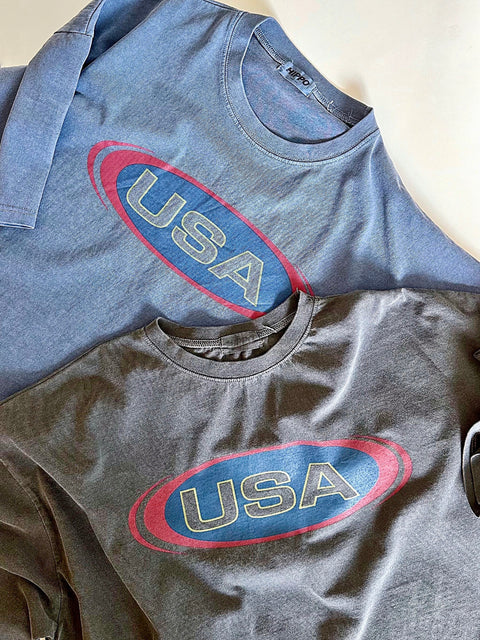 【一部即納】ヴィンテージ風USA Tシャツ