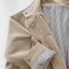 【and comfy.】【即納】  Hi-Neck Half coat