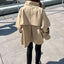 【and comfy.】【即納】  Hi-Neck Half coat
