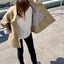 【and comfy.】【即納】  Hi-Neck Half coat