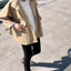 【and comfy.】【即納】  Hi-Neck Half coat