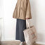 【and comfy.】【即納】  Hi-Neck Half coat