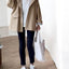 【and comfy.】【即納】  Hi-Neck Half coat