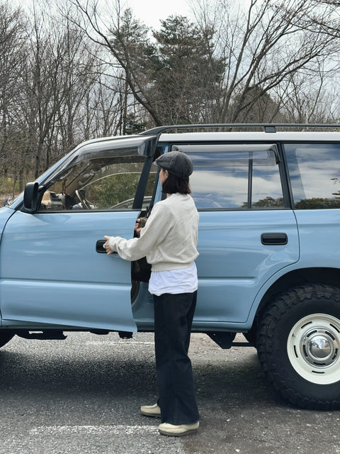 ストレートワイドデニム