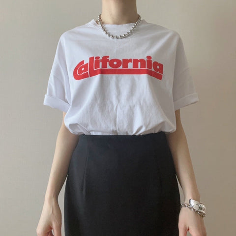 【一部即納】CaliforniaロゴTシャツ