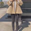 【and comfy.】【即納】  Hi-Neck Half coat